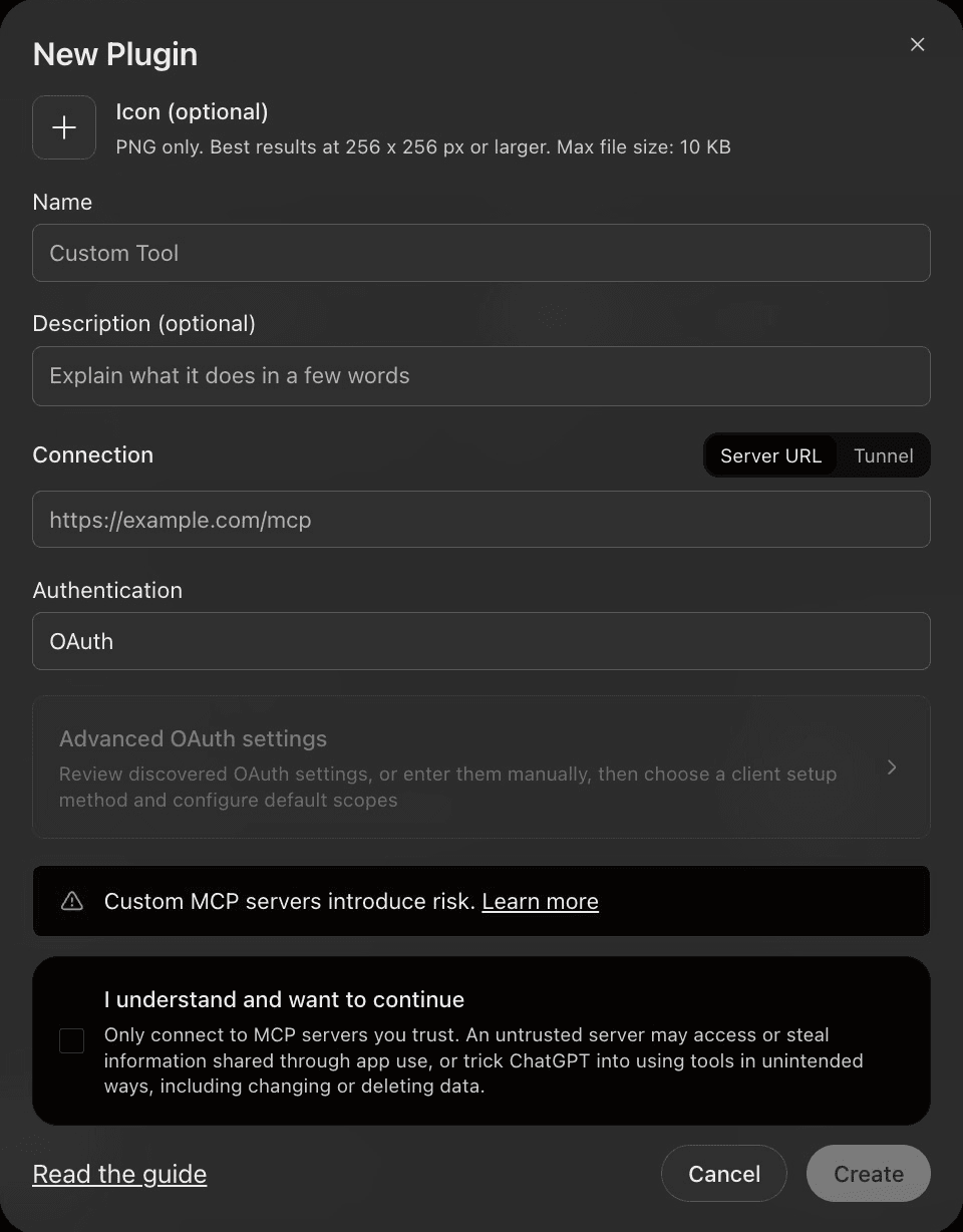 ChatGPT · What the screen looks like · English